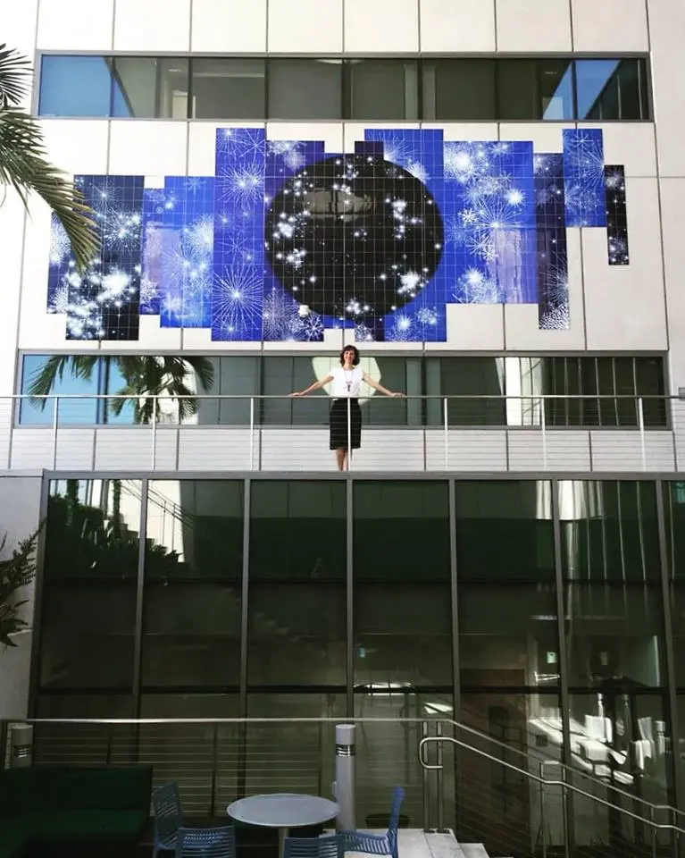 El telescopio invisible, "The Invisible Telescope", de Sandra Cinto