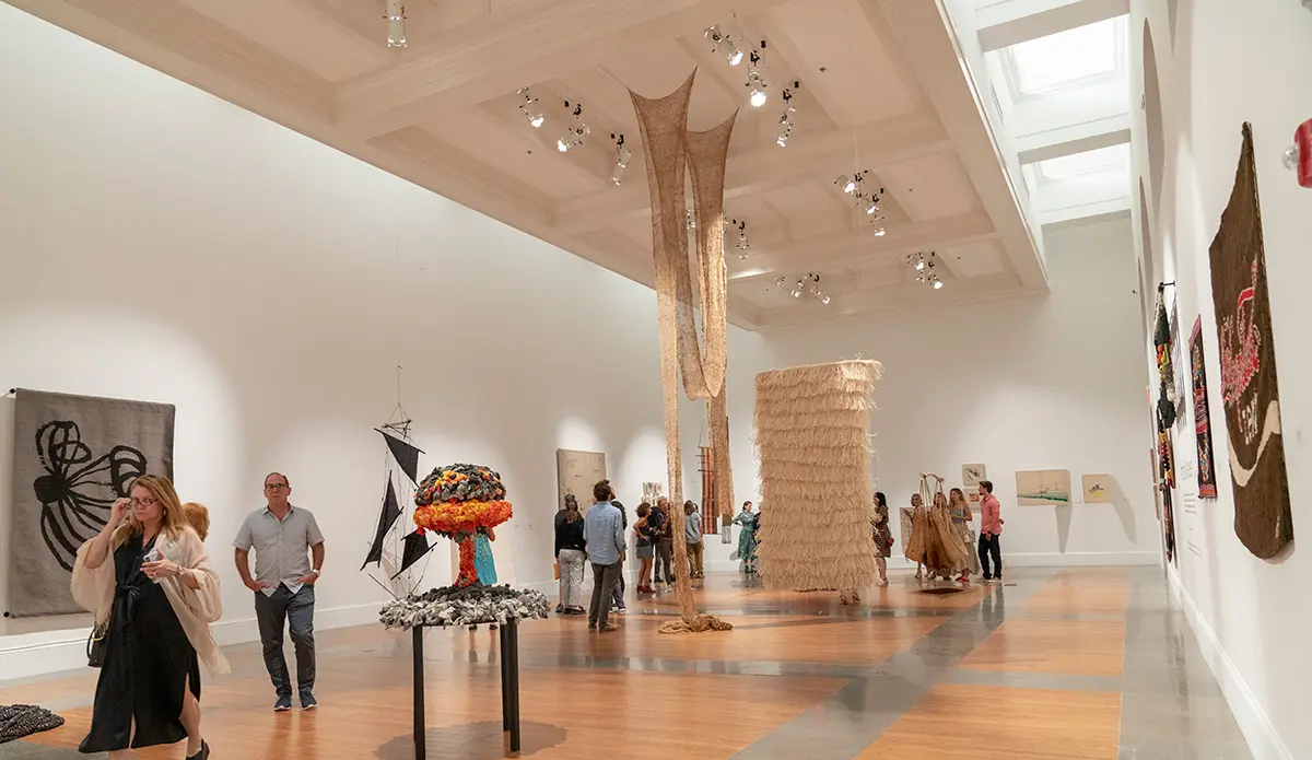 América teje en The Coral Gables Museum