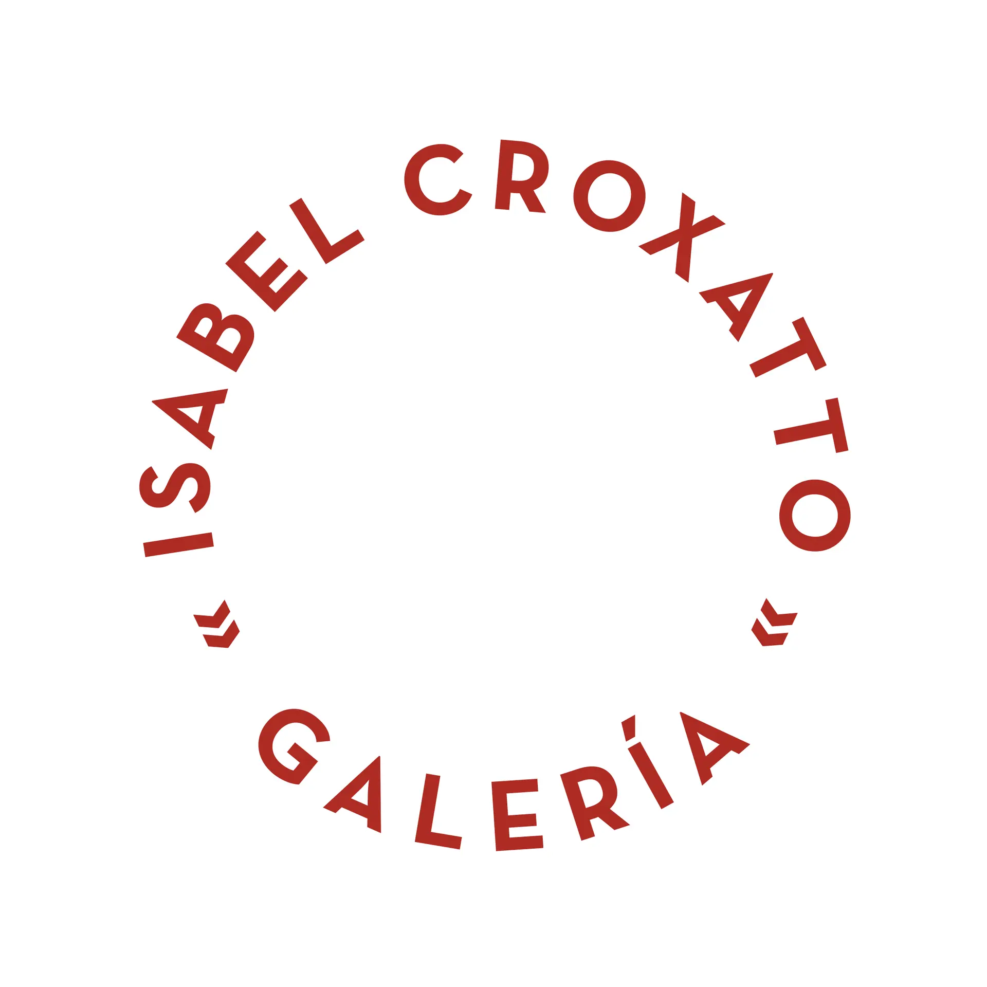 Logo de Isabel Croxatto Galería