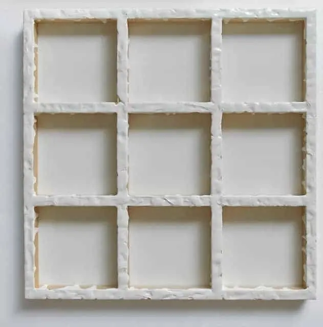 Grid White #3