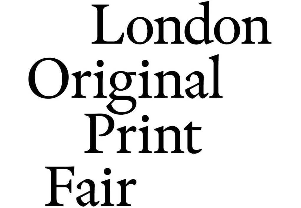 Logo de The London Original Print Fair