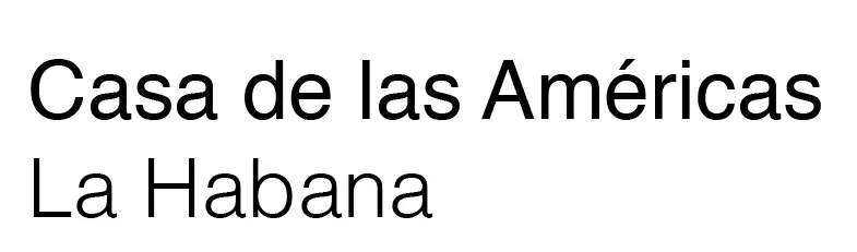 Logo de Casa de Las Américas