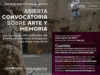 Intervenciones artísticas en: Fragmentos, Espacio de Arte y Memoria