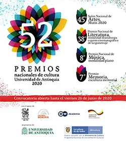 Premios Nacionales de Cultura Universidad de Antioquia