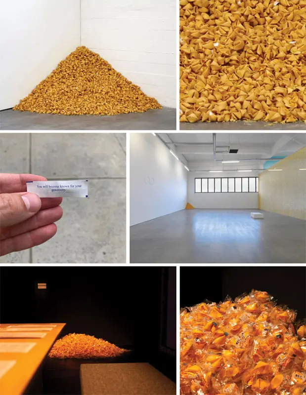 Fortune Cookie Corner de Félix González-Torres, en mil locaciones alrededor del mundo