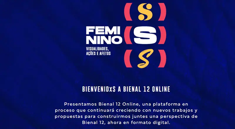XII Bienal de Mercosur, Online