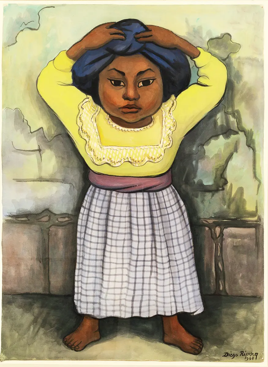 Little Girl with Yellow Blouse, 1948