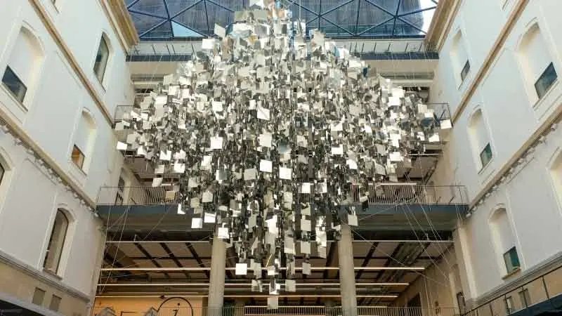 Kuboa, una intervención de Julio Le Parc
