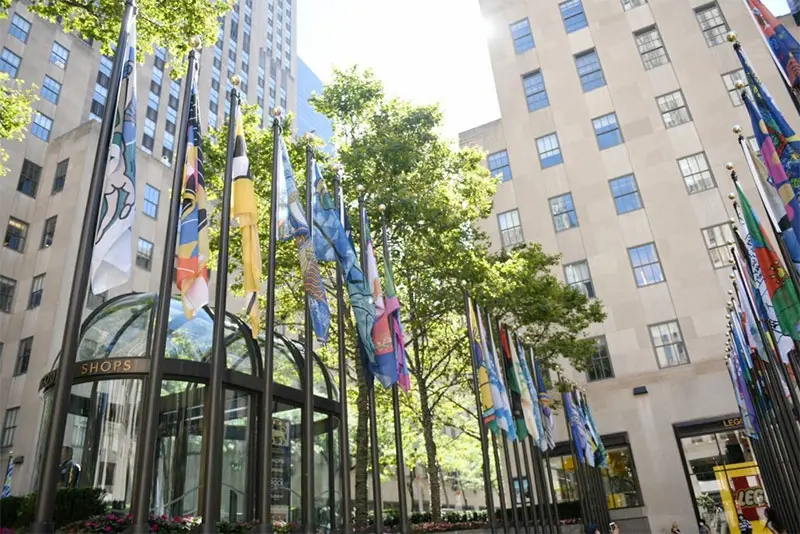 Carmen Herrera, Jeff Koons y más de 190 artistas en el Flag Project