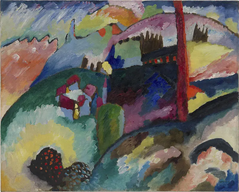 Kandinsky, en el Guggenheim Bilbao