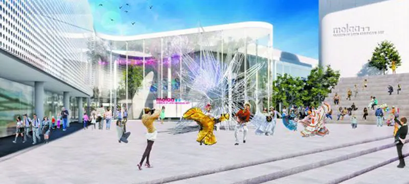 Nuevo edificio del Museum of Latin American Art - MOLAA
