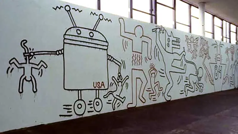 Finaliza la restauración del mural de Keith Haring en São Paulo