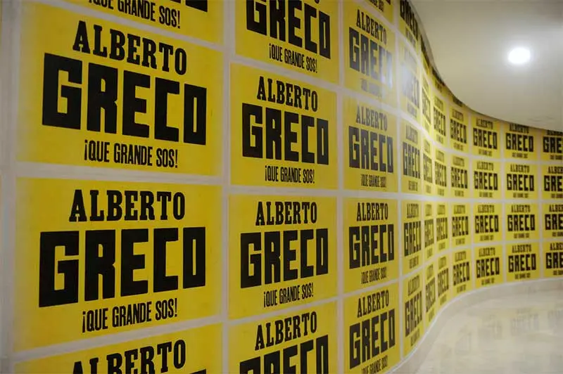 Imagen 1 - Alberto Greco, en el Museo de Arte Moderno de Buenos Aires