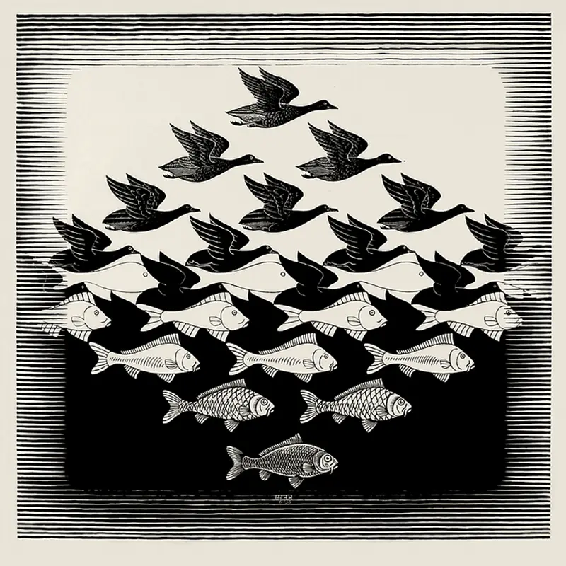 Escher, una exposición retrospectiva