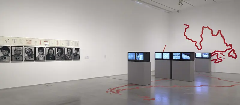 Colección dedicada a América Latina, en el Reina Sofía
