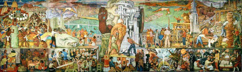 Diego Rivera’s Mural Pan American Unity at SFMOMA