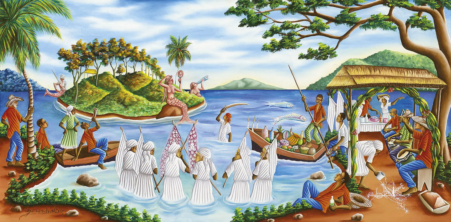 Vida y espiritualidad en el arte haitiano