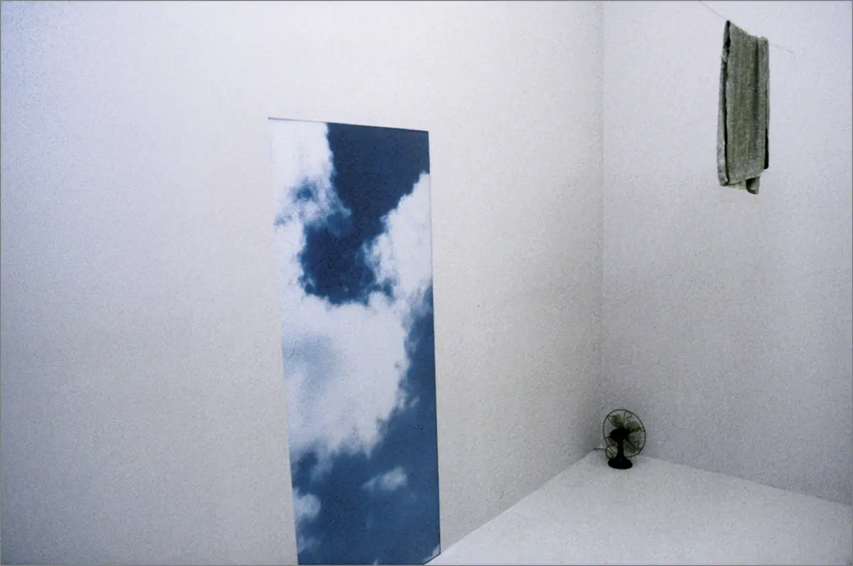 Luis Camnitzer. Untitled, 2001-2002. Mixed media installation. 177 x 157 1/2 x 393 3/4 in. (450 x 400 x 1000 cm.).