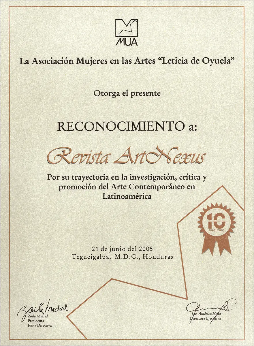 Otros: Distinciones para ArtNexus — imagen 1