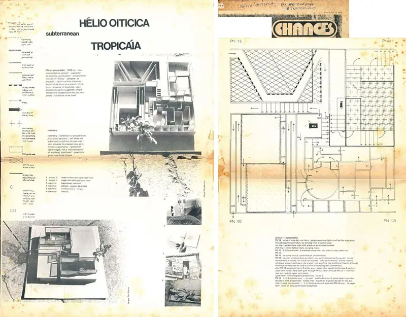 Imagen 1 - Gran instalación de Hélio Oiticica, en el Parque de Esculturas Sócrates