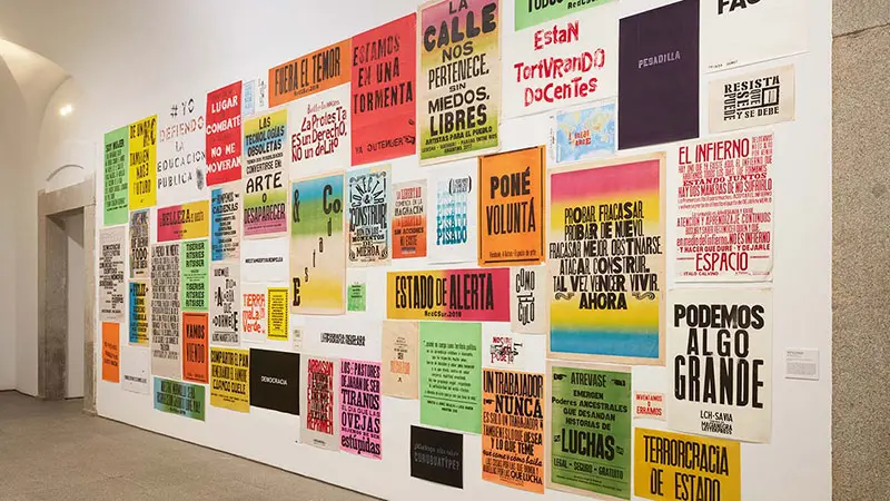Imagen 1 - Giro gráfico. Como en el muro la hiedra
