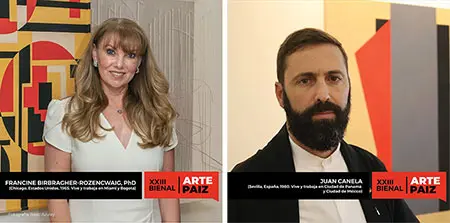 Francine Birbragher-Rozencwaig y Juan Canela
