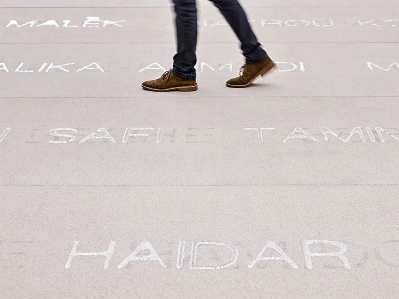 Imagen 1 - Doris Salcedo: Palimpsesto