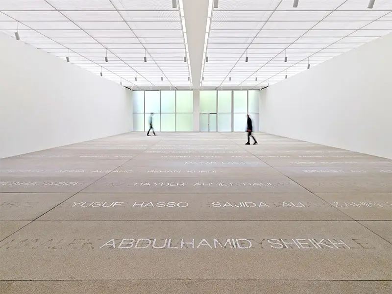 Doris Salcedo: Palimpsesto