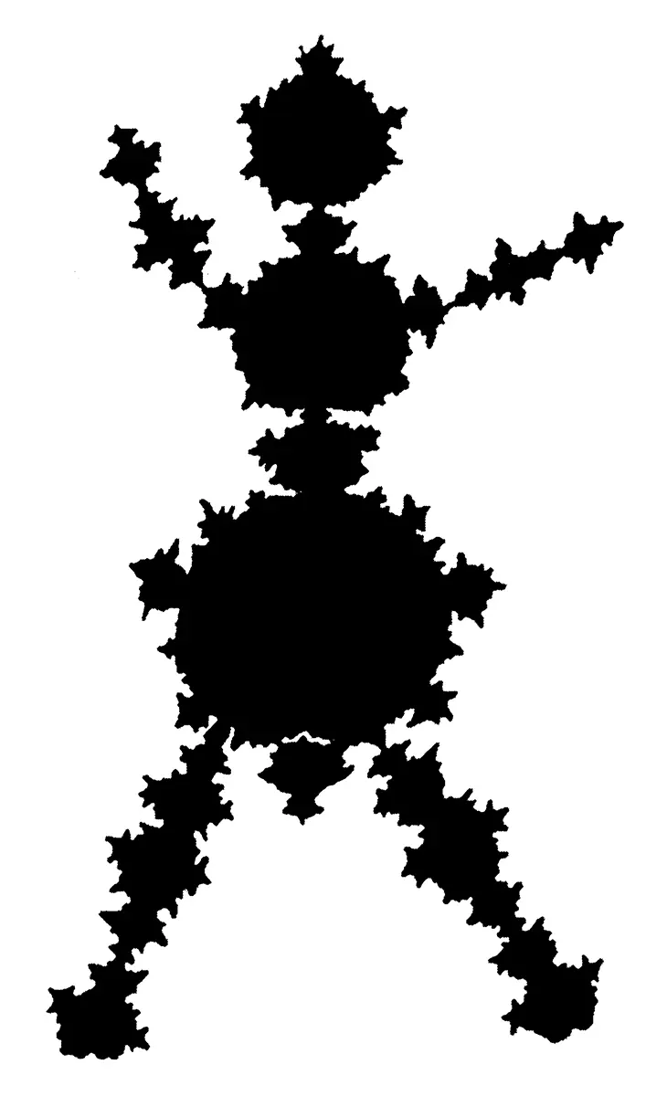 Carlos Ginzburg. Homo Fractalus, 1999. Mixed media. Variable dimensions.
