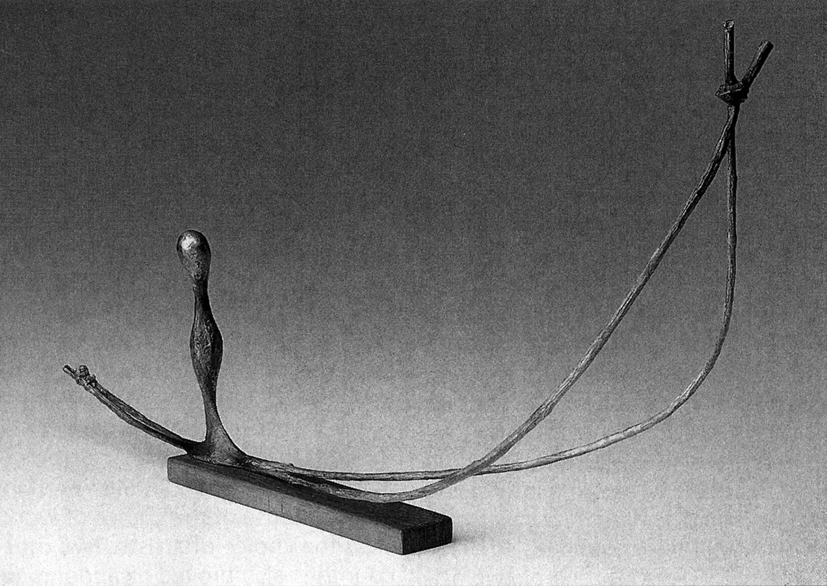 Nohra Herman. From the series Circles, Ships, Storms, 1999. Bronze sculpture. Variable dimensions. Galerie Koralewski.