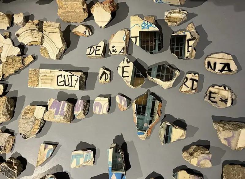 Imagen 1 - Leyla Cárdenas, en el Museo de Artes Visuales de la Universidad Jorge Tadeo Lozano