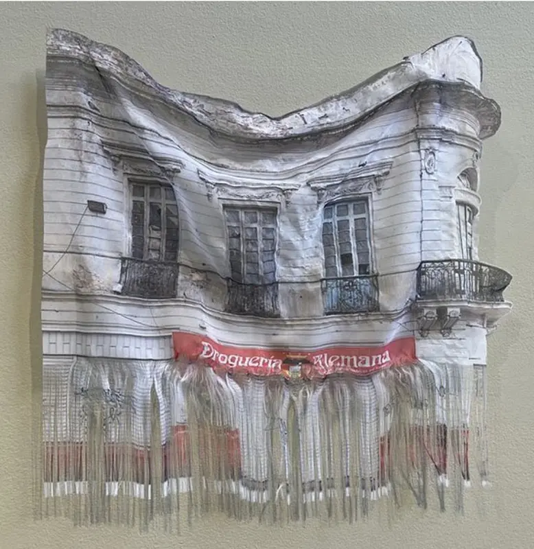 Leyla Cárdenas, en el Museo de Artes Visuales de la Universidad Jorge Tadeo Lozano