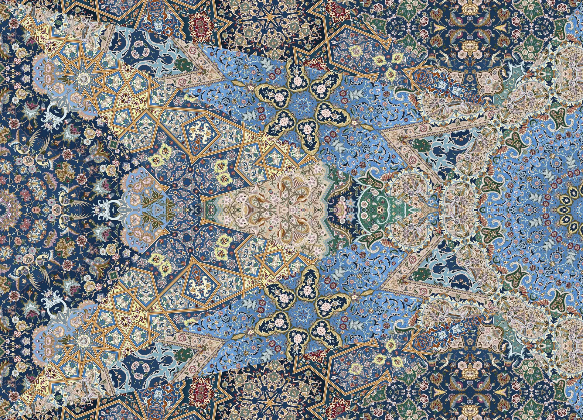 Jason Seife. Everything in its Right Place (detail), 2022–23. Oil and acrylic on canvas
