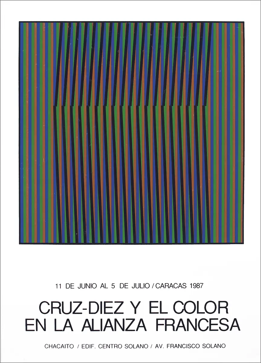 Exposición Individual: Carlos Cruz-Diez - 80 años — imagen 1