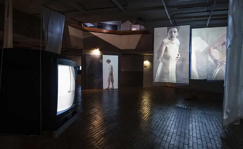 Silvia Rivas, en el Museo de Arte Moderno de Bogotá - MAMBO