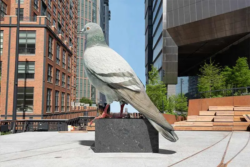 Imagen 1 - Iván Argote: Dinosaurio. High Line