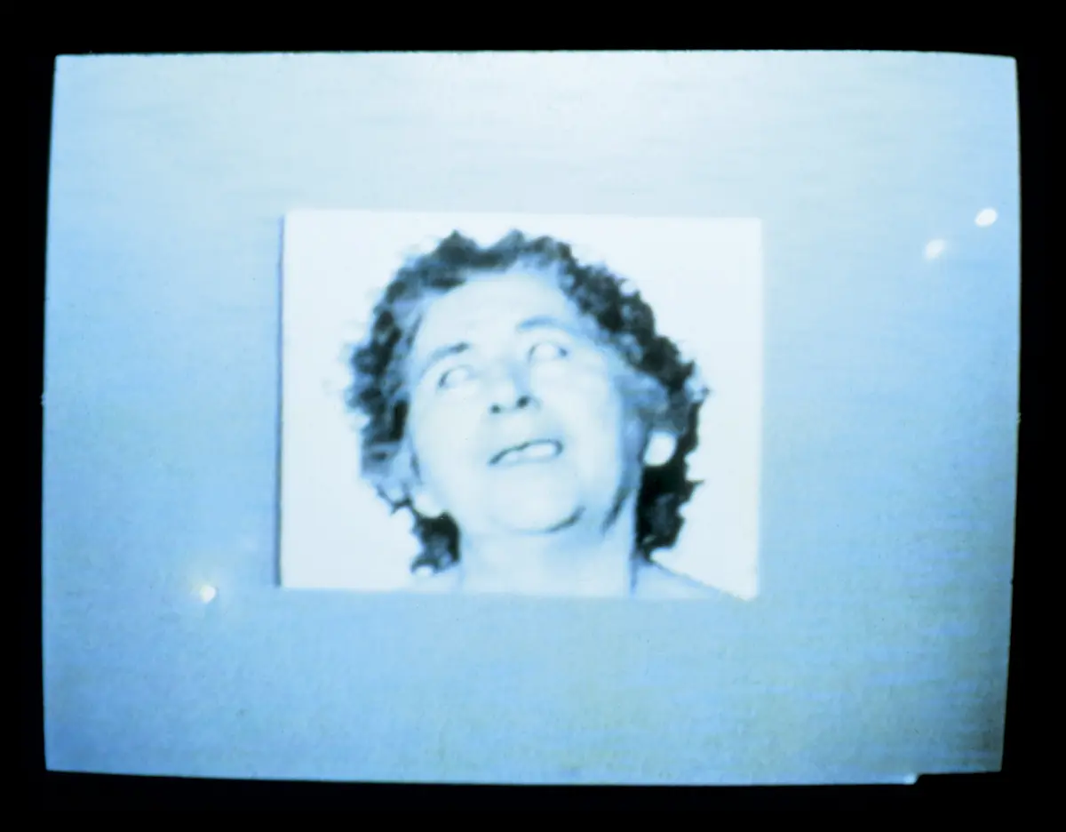 Raymundo Sesma. Extremae Unctionis, 1994-1999. Detail of the video-installation.