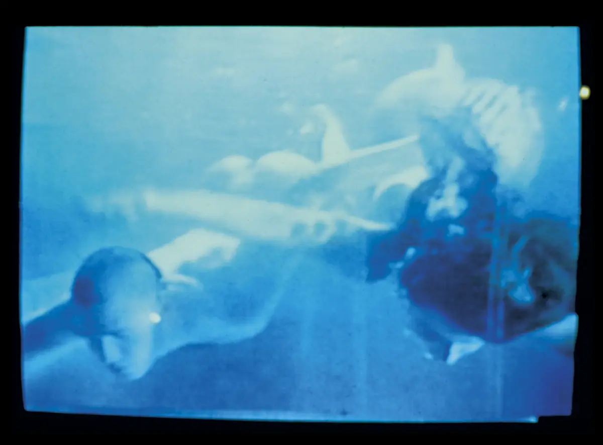 Raymundo Sesma. Extremae Unctionis, 1994-1999. Detail of the video-installation.
