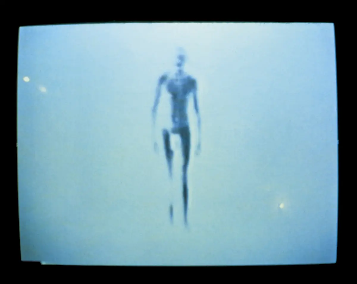 Raymundo Sesma. Extremae Unctionis, 1994-1999. Detail of the video-installation.