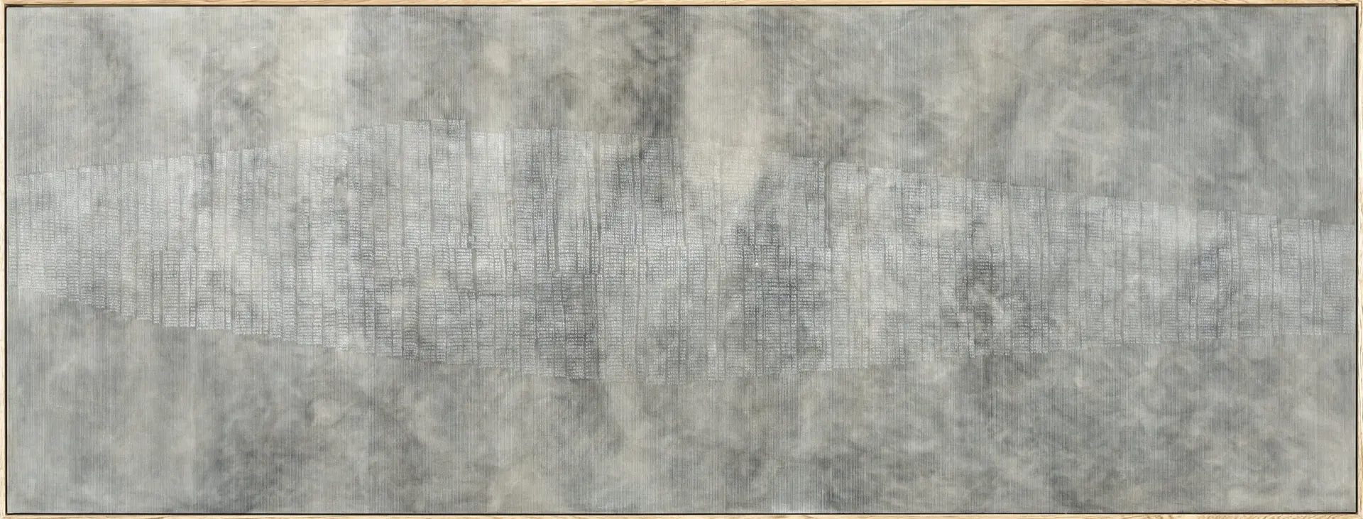 Dibujo monocromo gris sin título