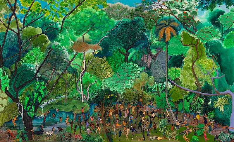 Primera exposición individual de Hulda Guzmán