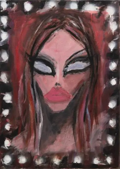 Model in Front of the Mirror