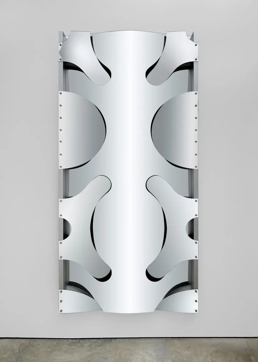 Untitled (silver mirror)