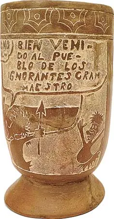 Colectiva: Pre-Columbian Remix: The Art of Enrique Chagoya, Demián Flores, Rubén Ortiz-Torres and Nadín Ospina — imagen 1