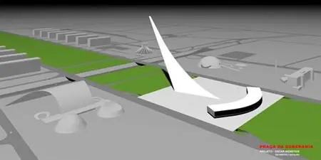 Oscar Niemeyer renuncia a la realización de su último proyecto en Brasilia a sus 101 años de edad.