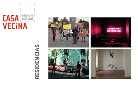 Residencias artísticas. Casa Vecina-Espacio Cultural