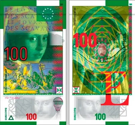 Imagen 1 - Roger Pfund Pinturas y Billetes (Roger Pfund Paintings and Bills)
