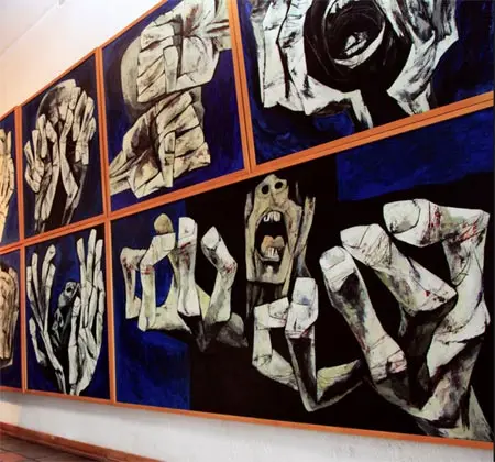 "Retrospectiva de Oswaldo Guayasamín" en Brasilia