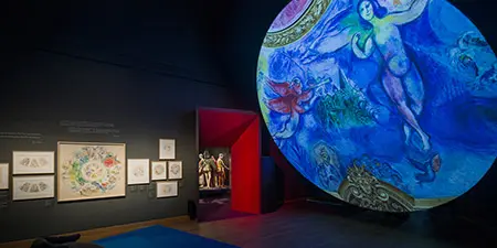 Chagall: color y música