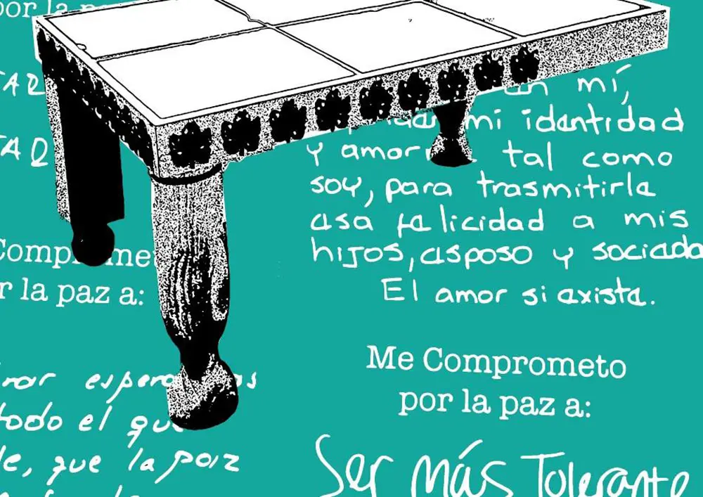“La mesa” de Catharina Burman